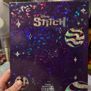 Disney Stitch Holographic Purple Lip Gloss Set